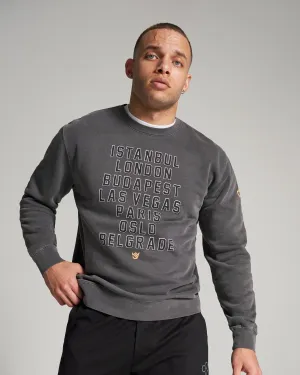 JB Cities Stacked Crewneck