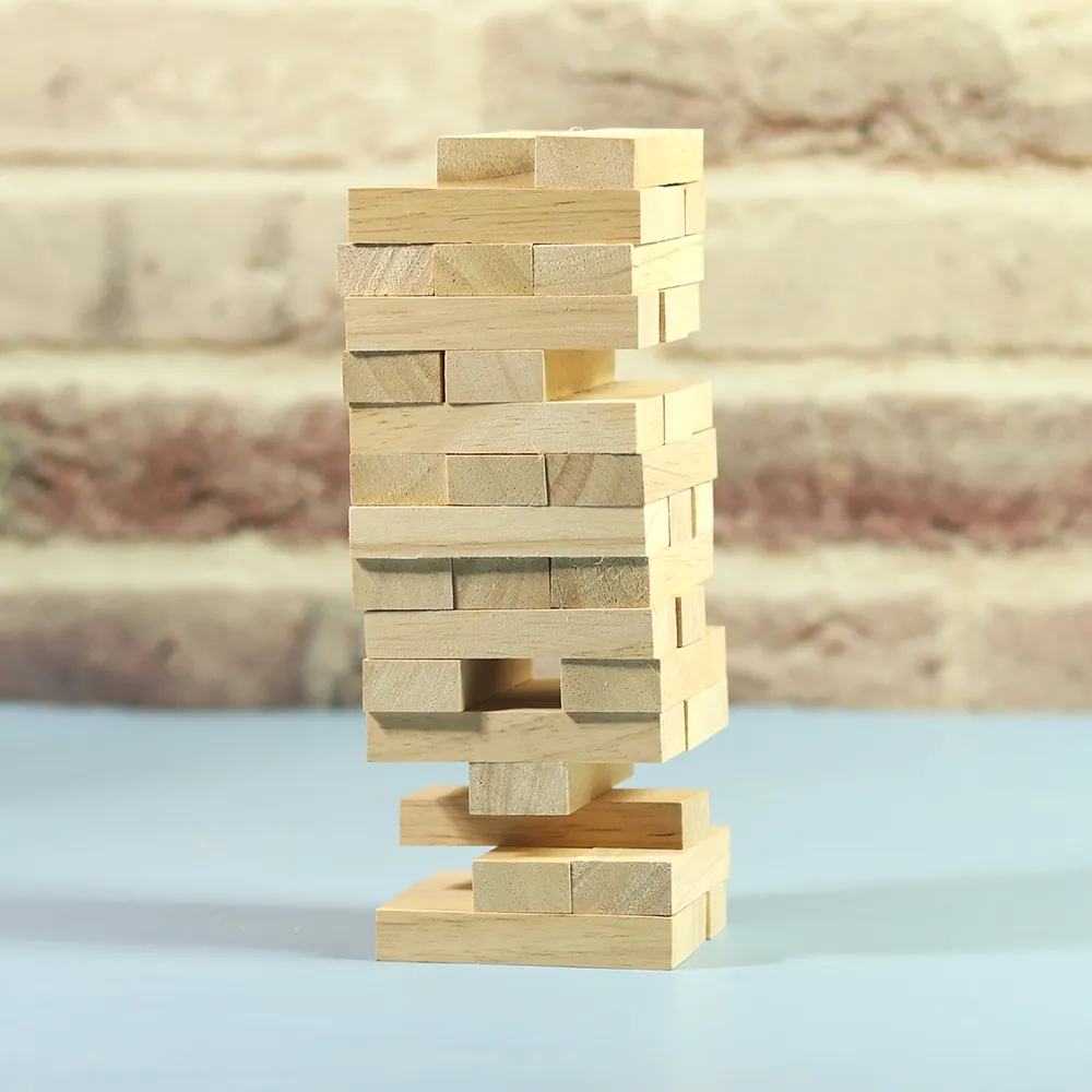 Jenga Junior (Wooden Blocks Stacking Tumbling Tower)