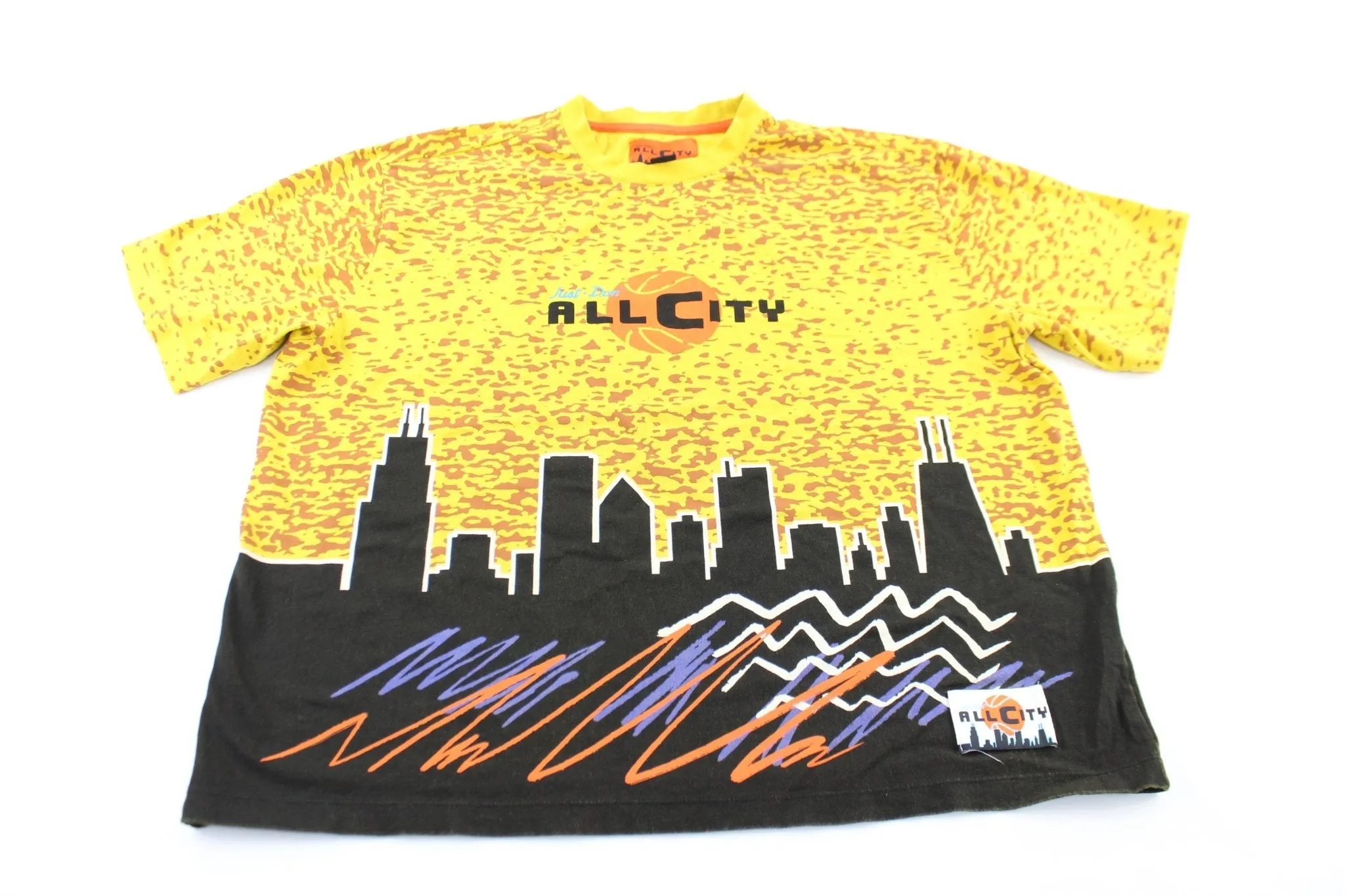 Just Don All City Skyline All Over Print T-Shirt