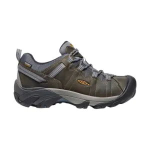 KEEN Men's Targhee II Waterproof - Gargoyle/ Midnight Navy