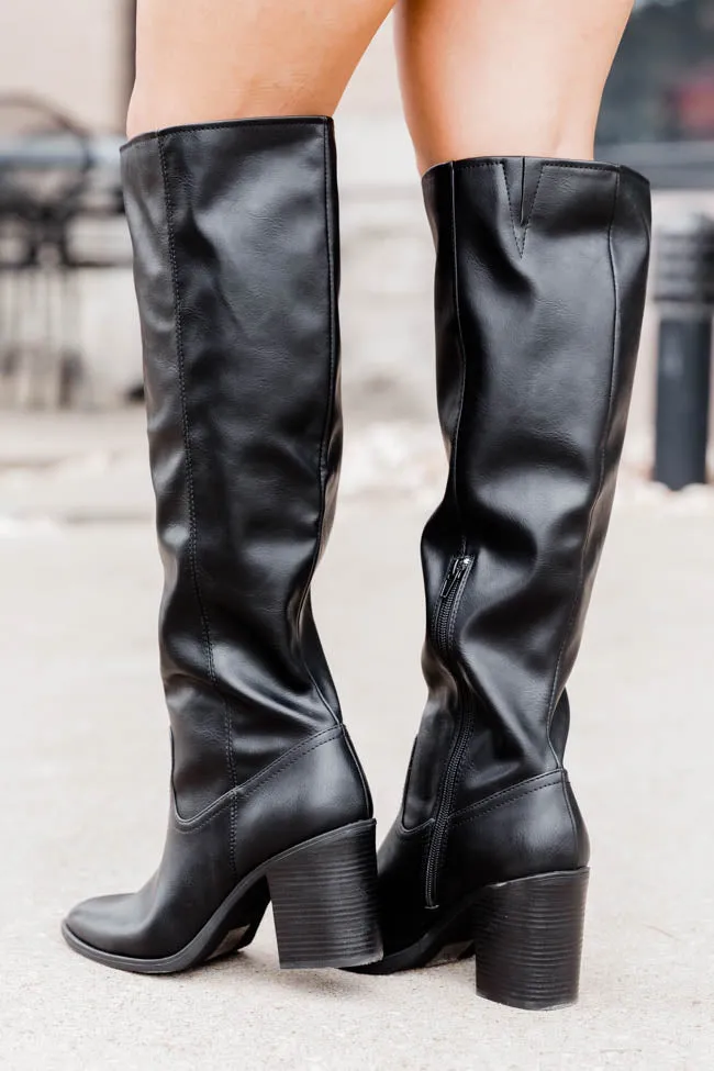 Kinsley Black Tall Boots FINAL SALE