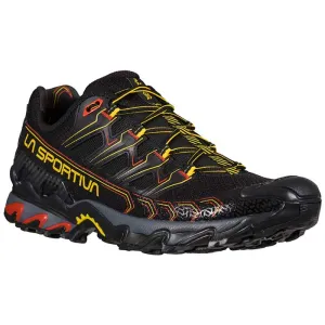 La Sportiva Ultra Raptor II Wide Mens Trail Running Shoe - Black/Yellow