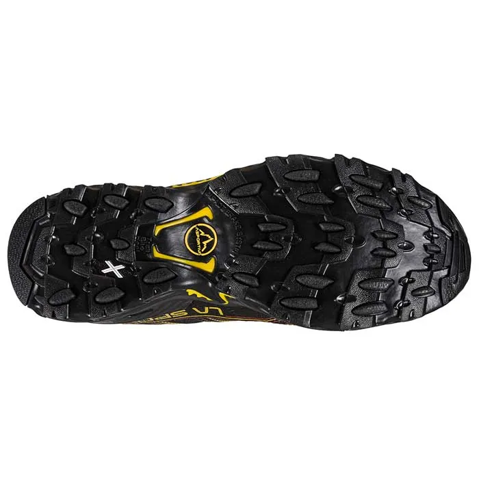 La Sportiva Ultra Raptor II Wide Mens Trail Running Shoe - Black/Yellow