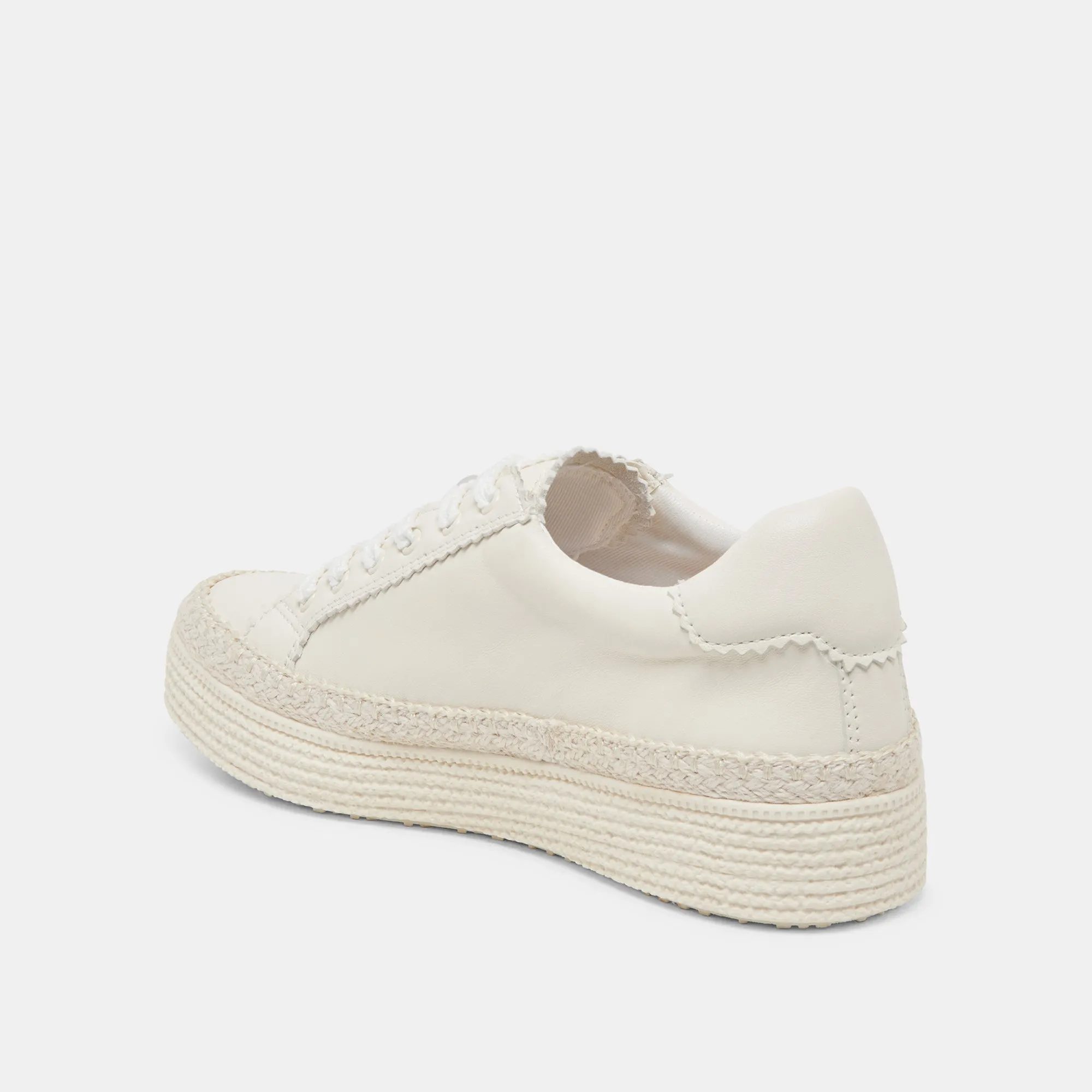 LENNIX SNEAKERS WHITE LEATHER