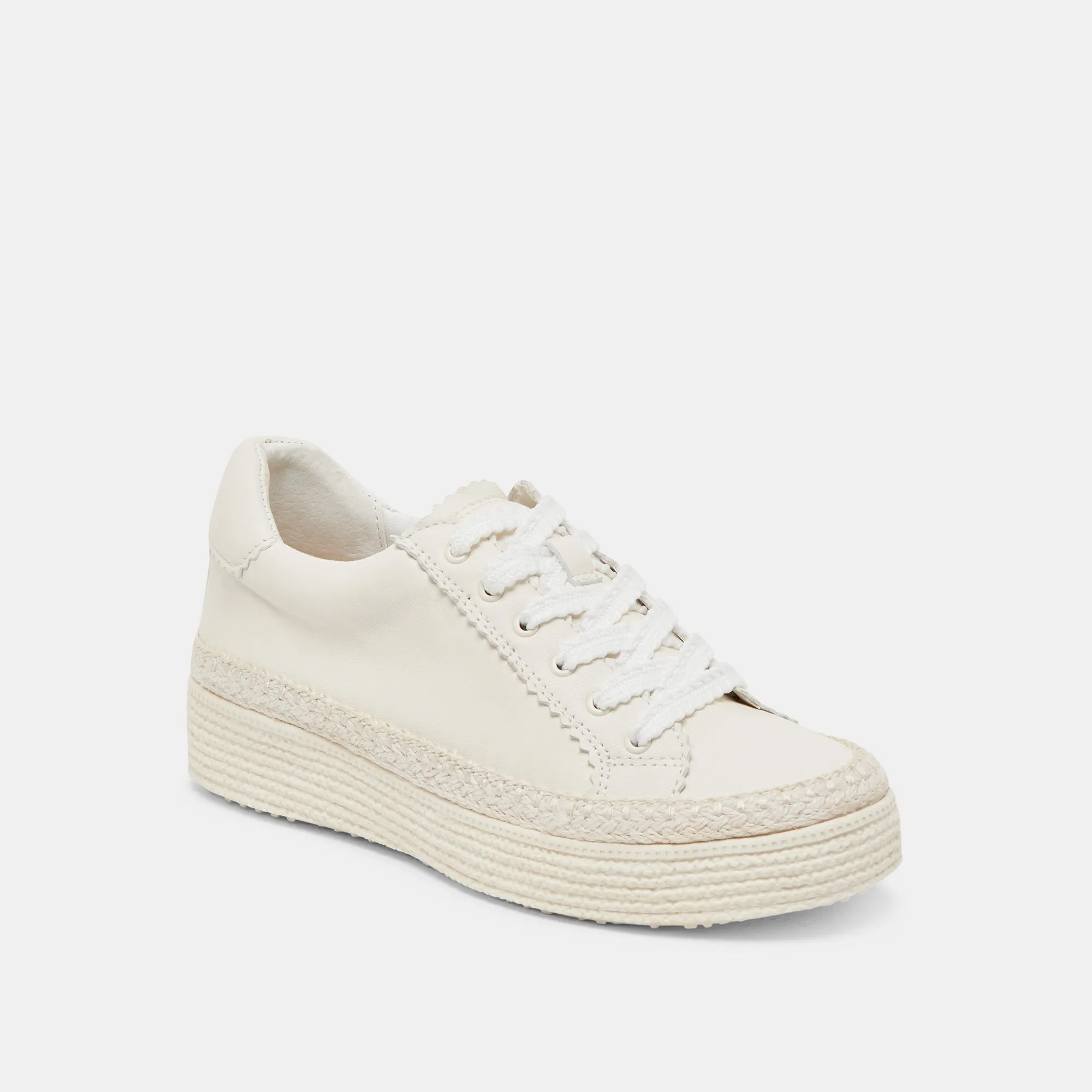 LENNIX SNEAKERS WHITE LEATHER