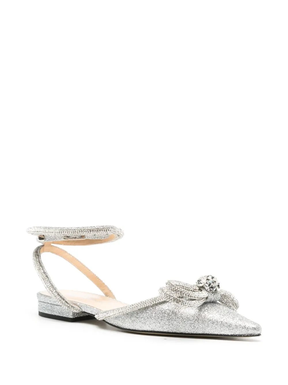 MACH & MACH Flat shoes Silver