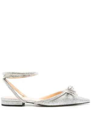 MACH & MACH Flat shoes Silver