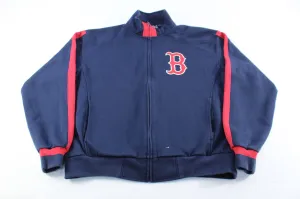 Majestic Boston Red Sox Embroidered Logo Zip Up Jacket