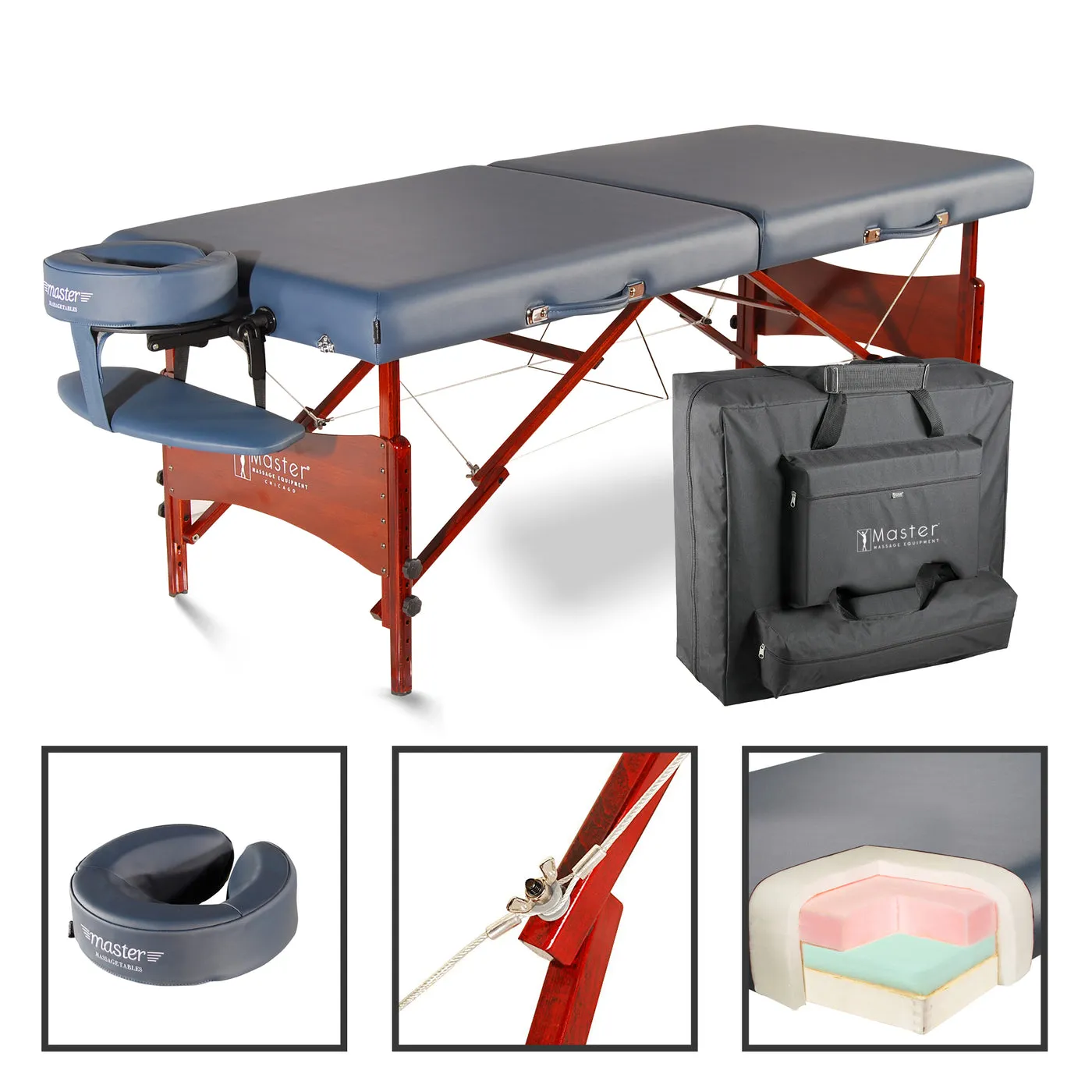 Master Massage 70cm Newport Portable Massage Table Package with Best Selling Size