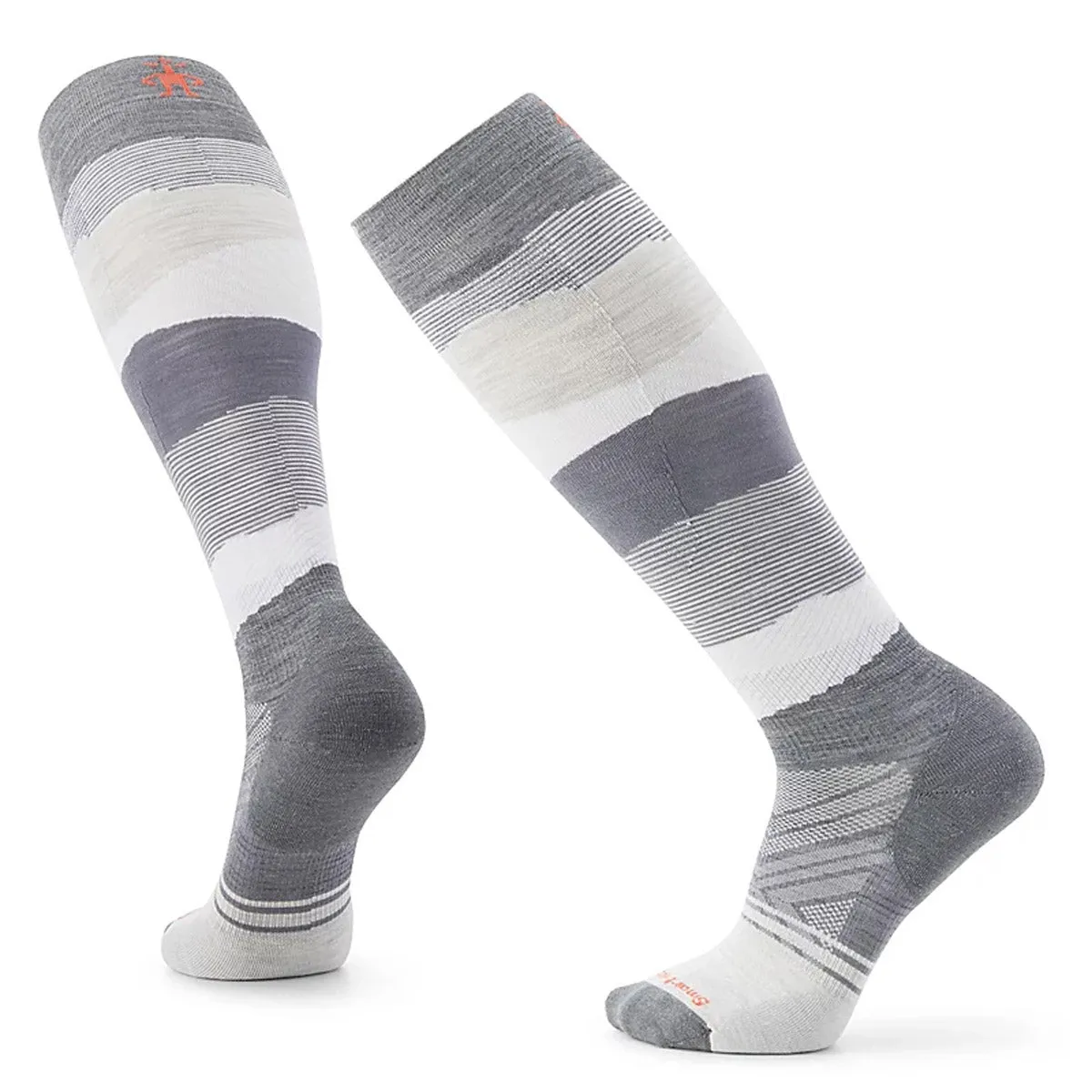 Men's Ski Targeted Cushion Pattern Over The Calf Socks