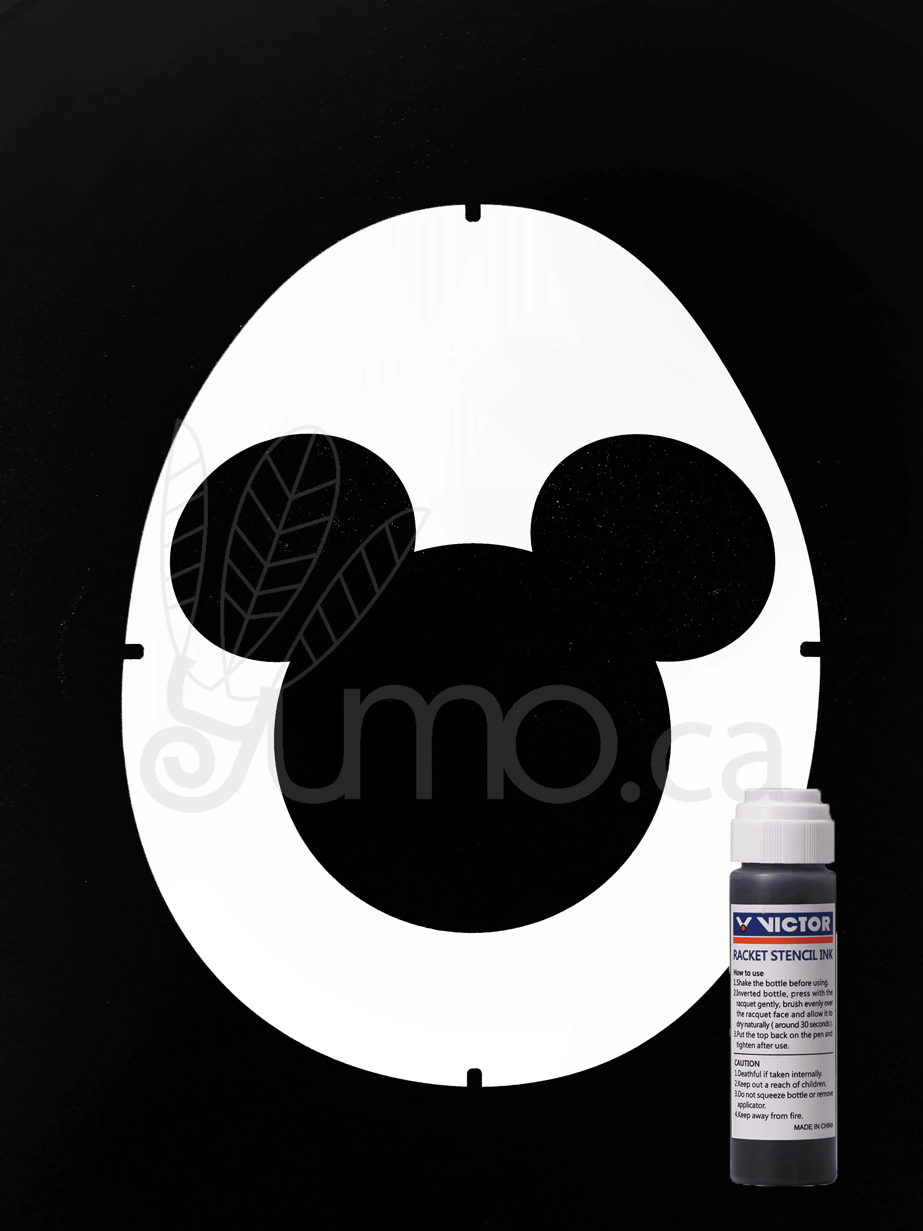 Mickey Mouse Stencil Card