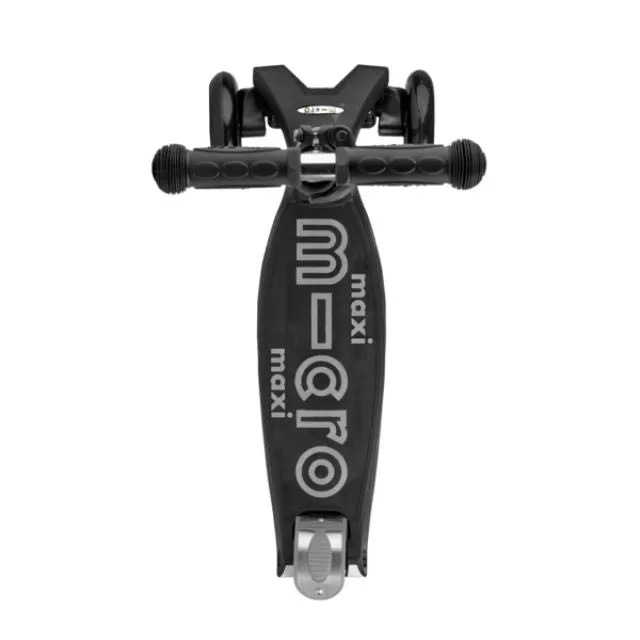 Micro Maxi Deluxe Kids Skating Scooter Black Mmd069