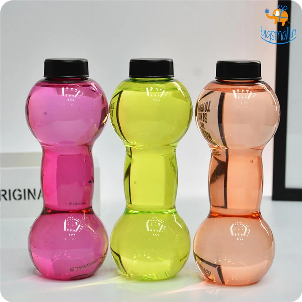 Mini Dumbbell Water Bottle