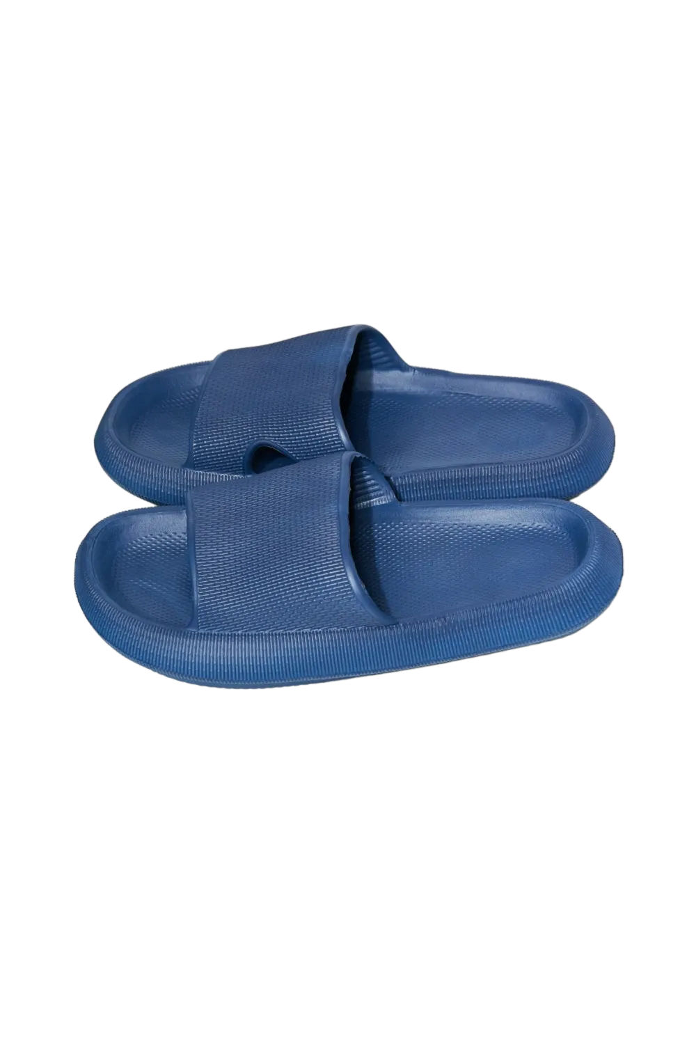 MMShoes Arms Around Me Open Toe Slide in Navy