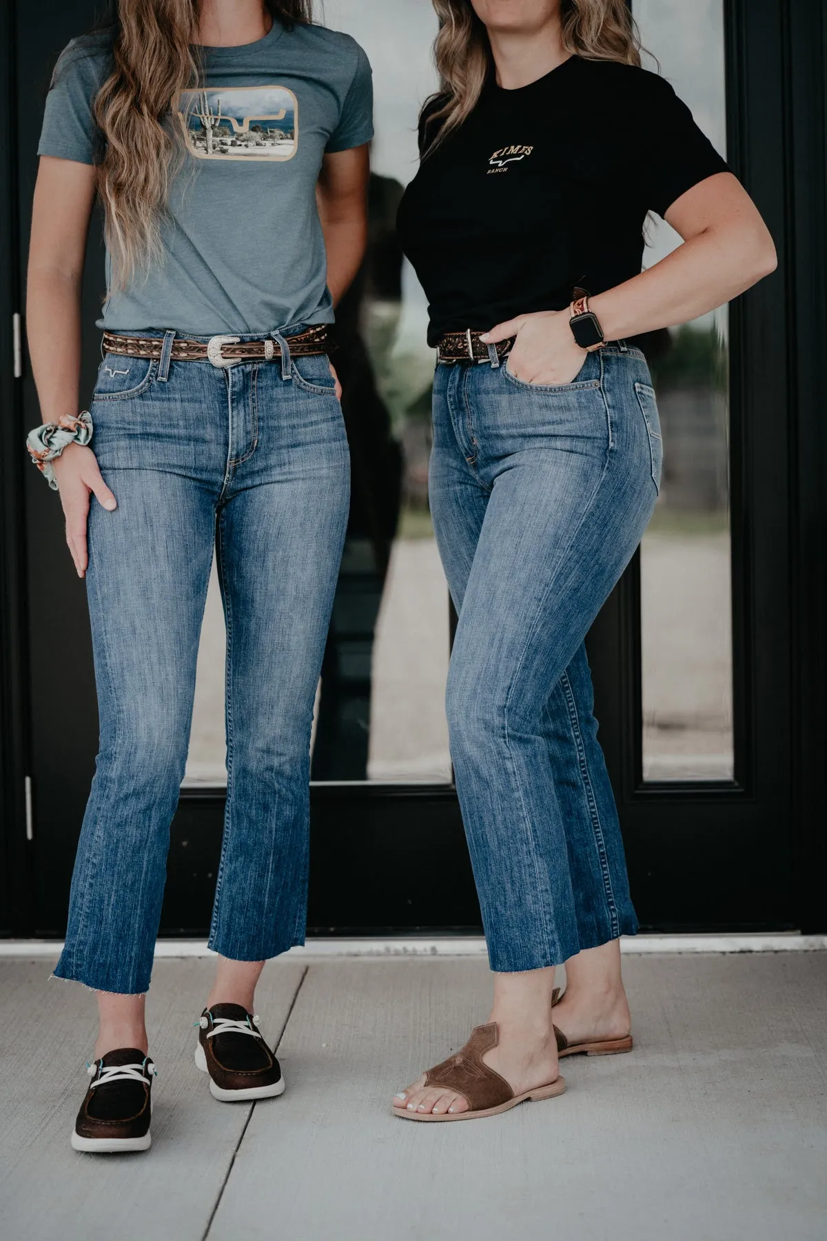 Monica High Rise Straight Leg Cropped Jean by Kimes Ranch