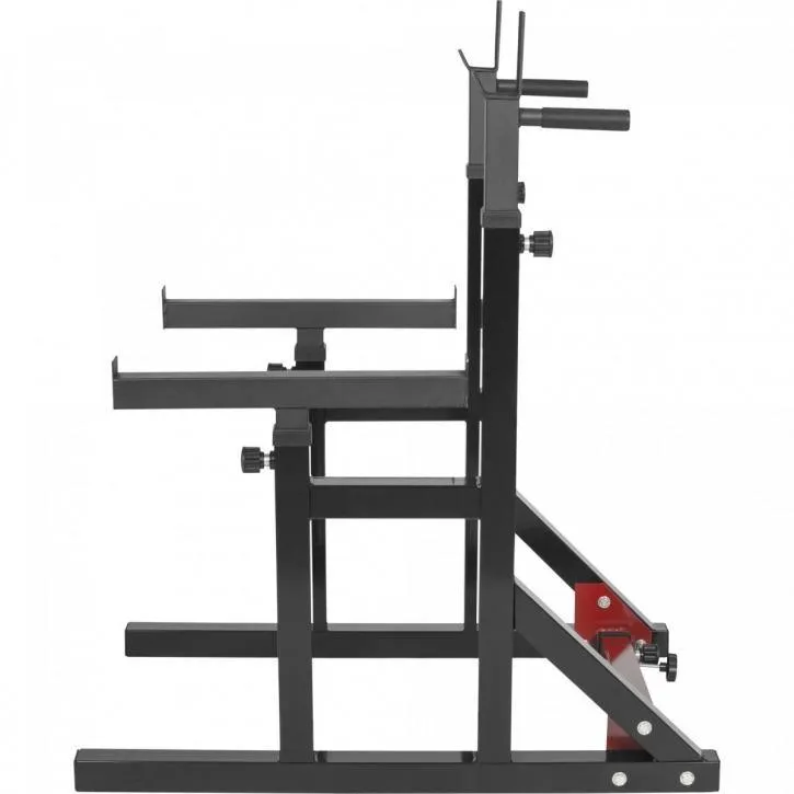 Multi Squat Rack with Barbell Bar and 30KG Vinyl Weights (Combo)