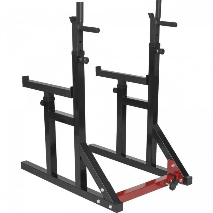 Multi Squat Rack with Barbell Bar and 30KG Vinyl Weights (Combo)