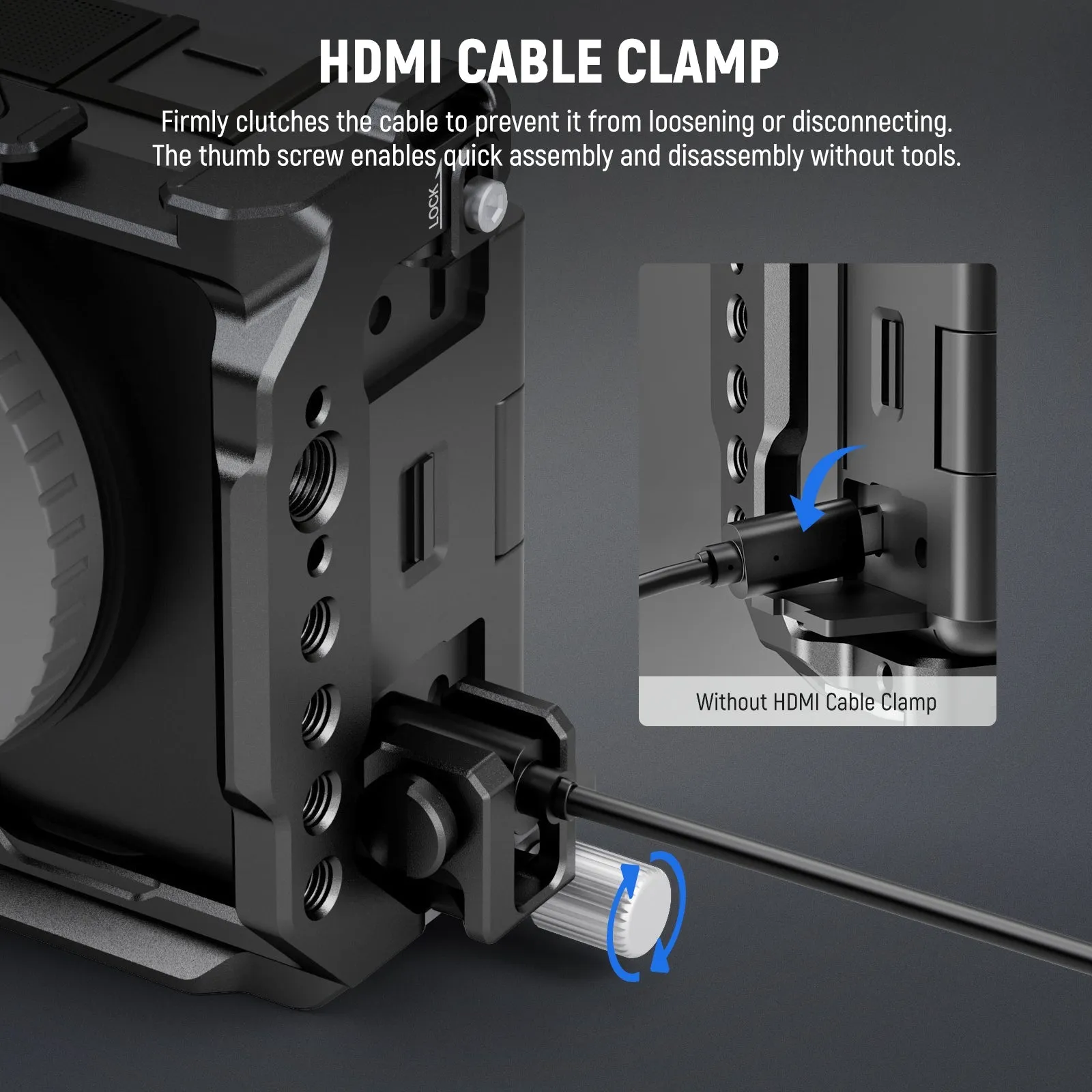 NEEWER CA025 Protective Metal Camera Cage For Sony ZV-E1