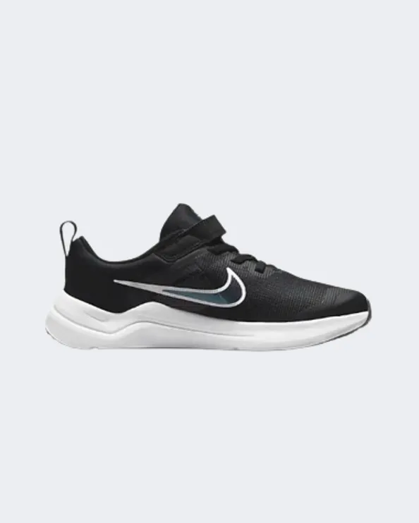 Nike Downshifter 12 Ps-Boys Running Shoes Black/White