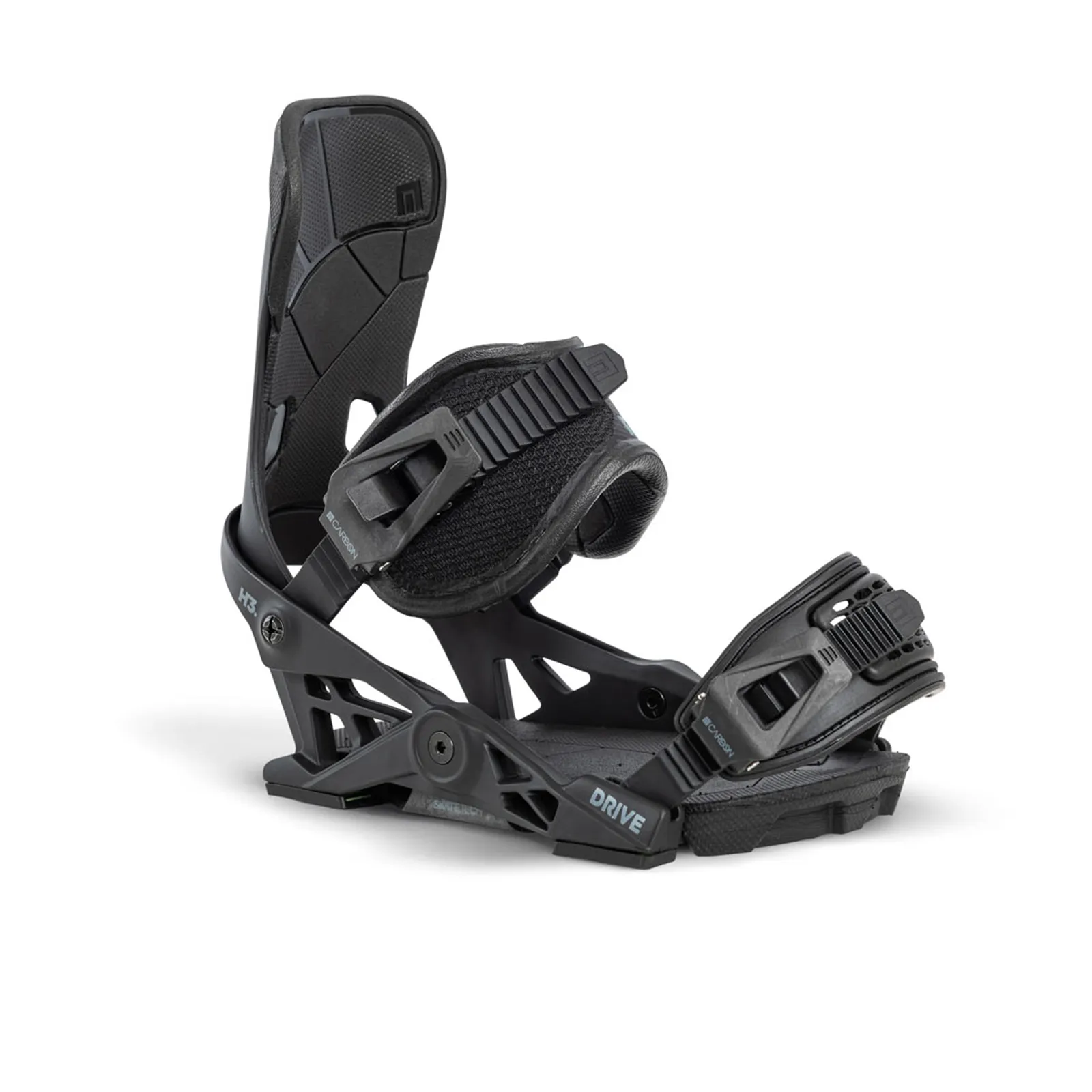 Now Drive Mens Snowboard Bindings Black