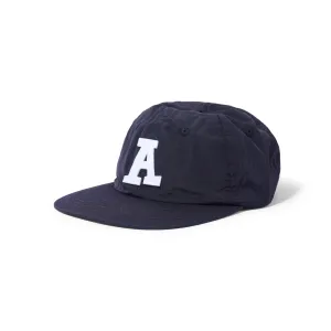 Nylon "A" Hat, Black