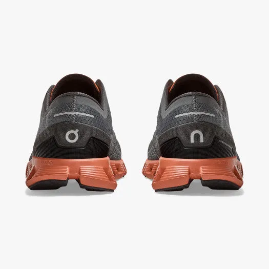 ON Cloud X Mens Training Shoe - Rust/Rock