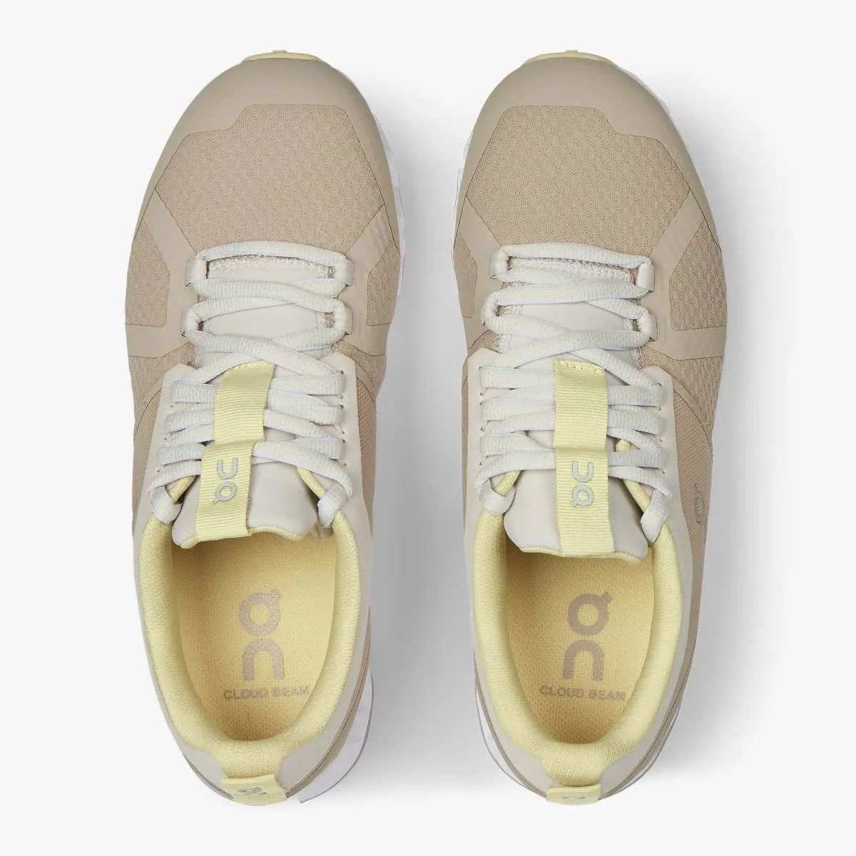 'On Running' Women's Cloud - Sand / Pearl