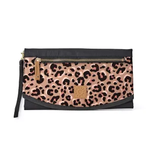 Pretty Brave 'The Roundabout' Change Mat / Clutch - Blush Leopard