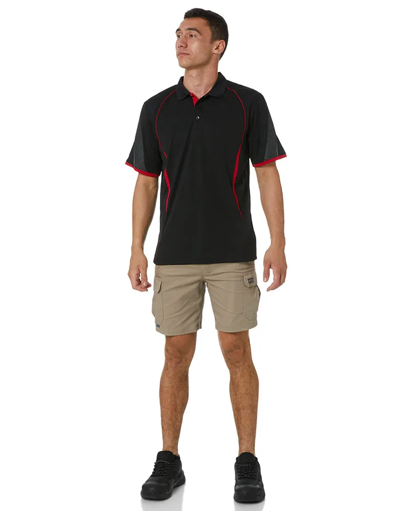 Razor Polo - Black/Red