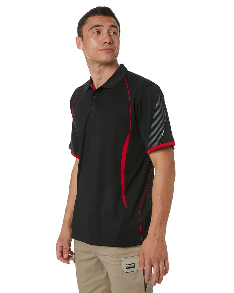 Razor Polo - Black/Red