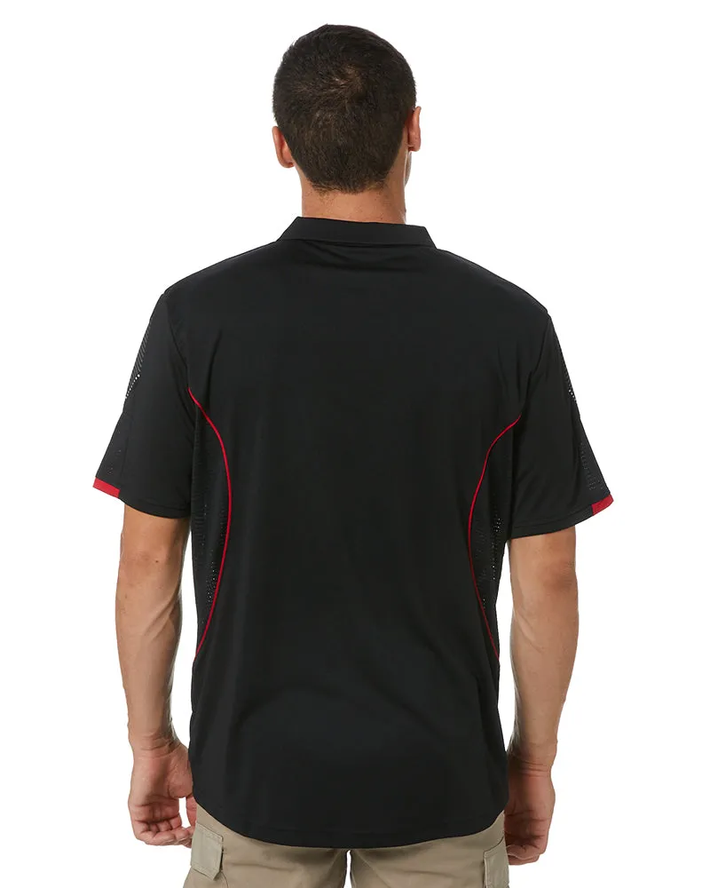 Razor Polo - Black/Red