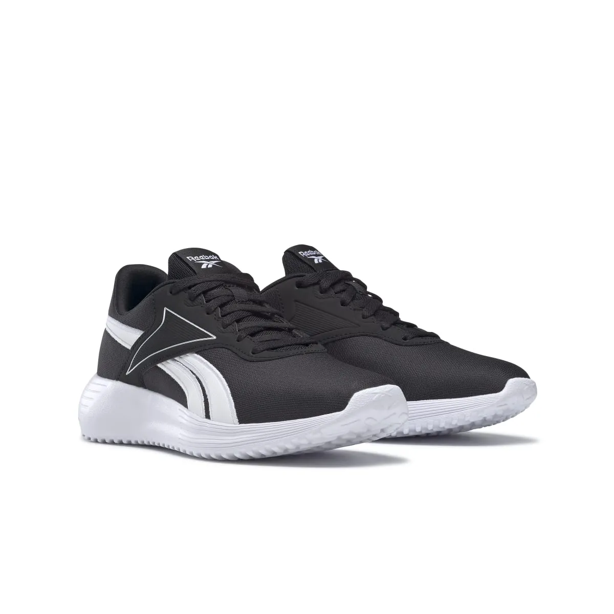 REEBOK GY0156 LITE 3.0 WMN'S (Medium) Black/White/Black Textile Running Shoes