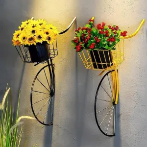 Retro Creative Iron Bicycle Head Wall Decor