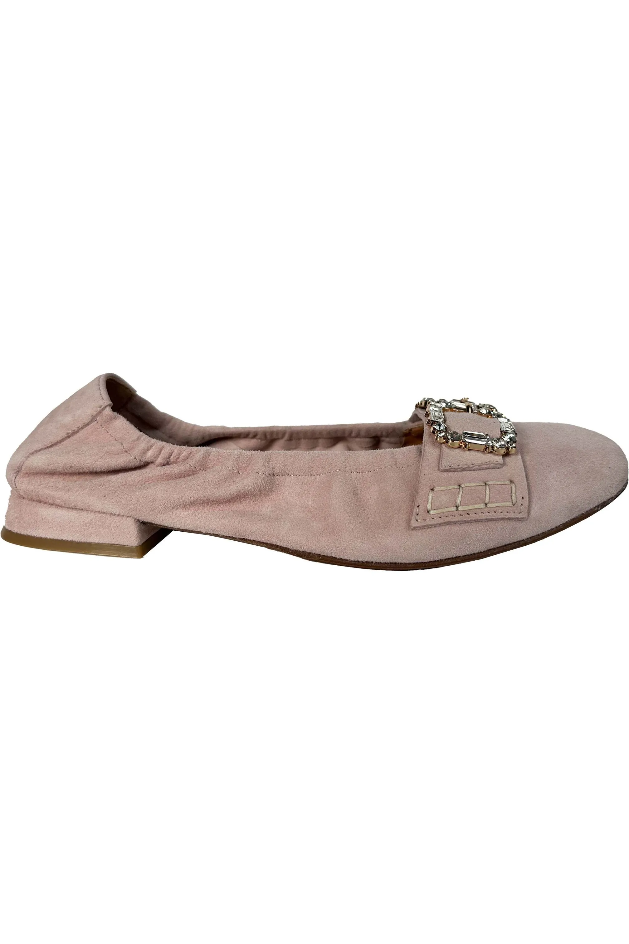 Robertson Madison Adriel Clasp Ballet Flat 51.170.011F | Camoscio Rosa