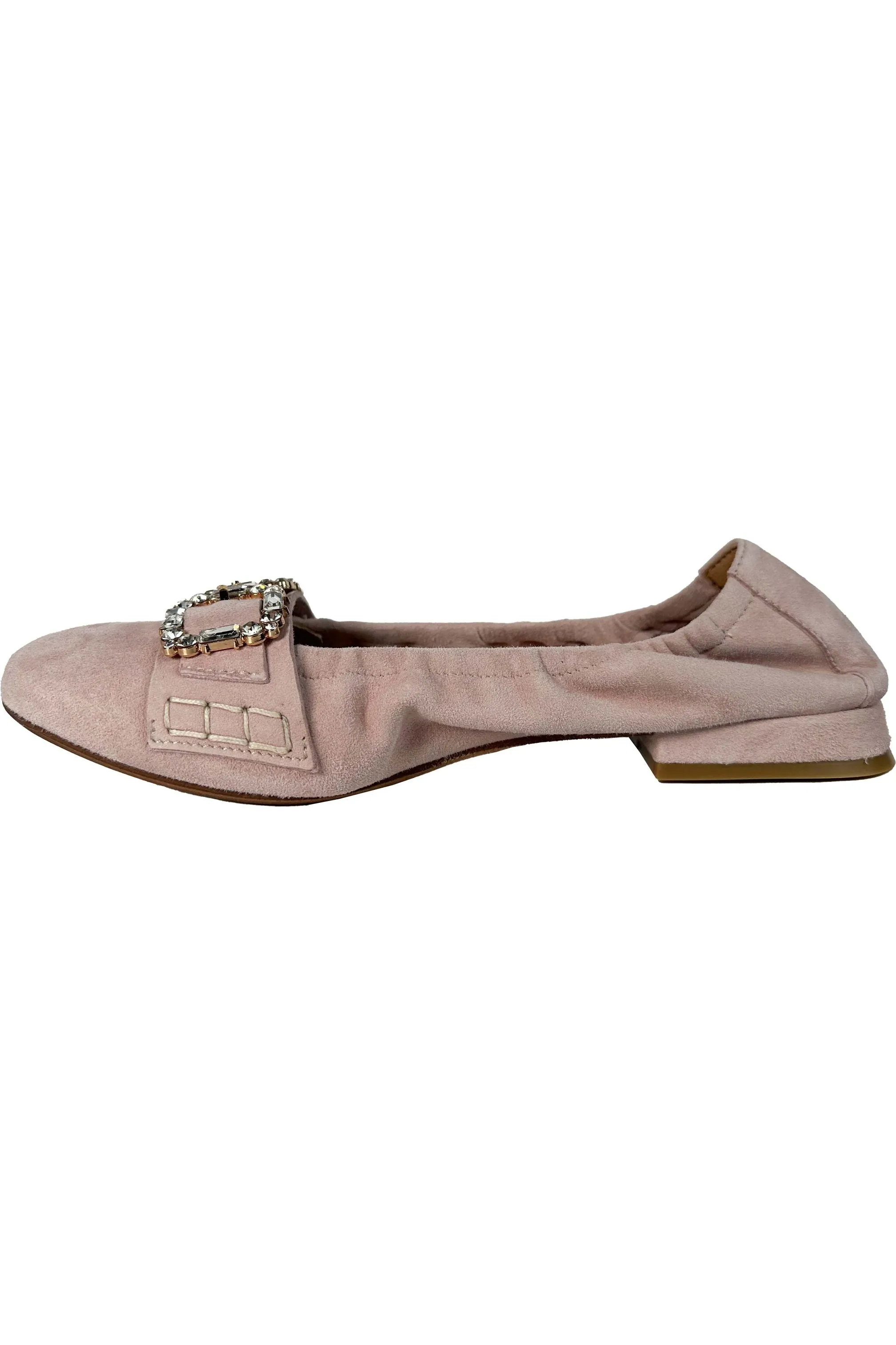 Robertson Madison Adriel Clasp Ballet Flat 51.170.011F | Camoscio Rosa