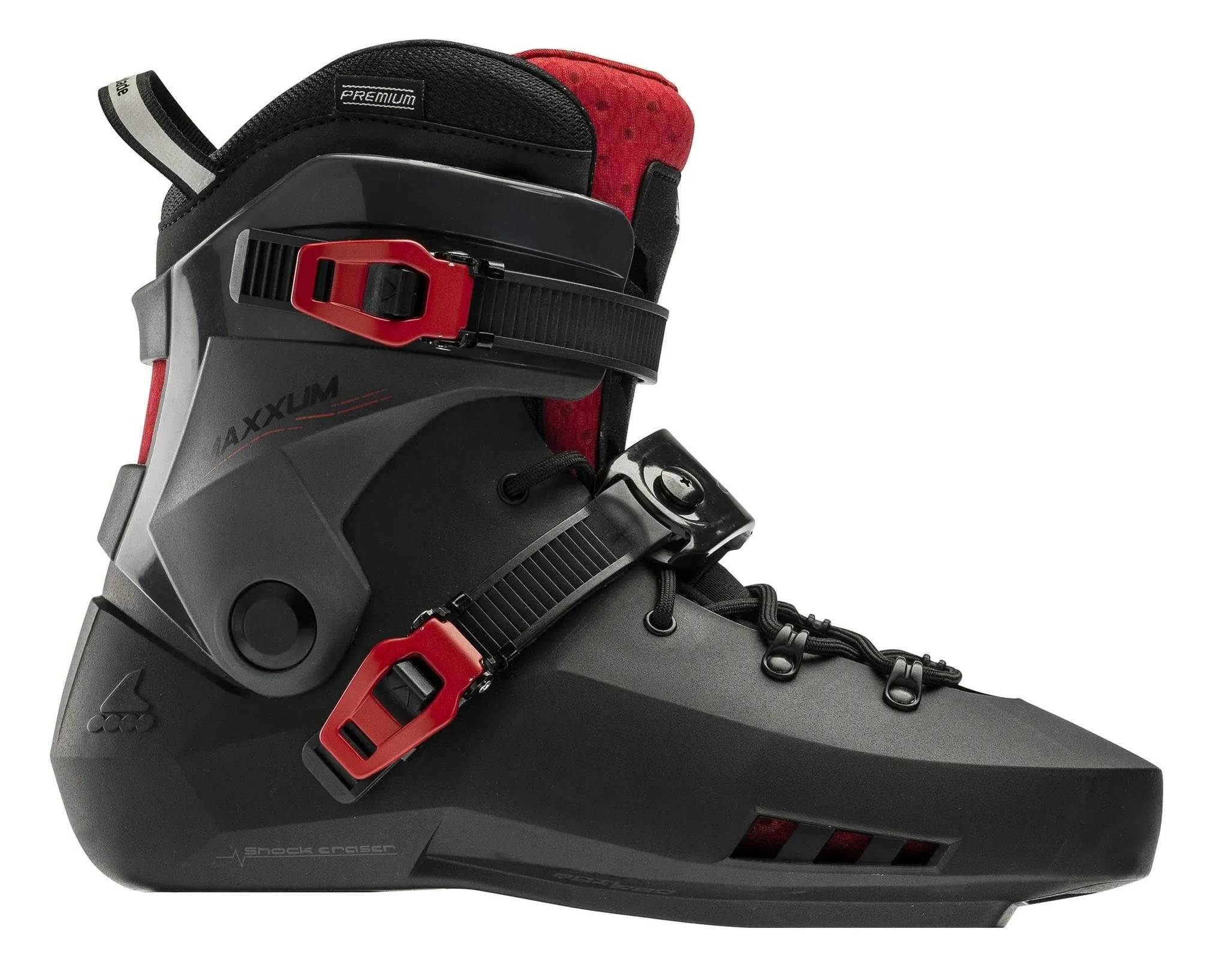 Rollerblade Maxxum XT - Black/Red Skate - Boot Only - Sale