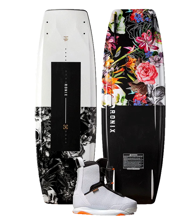 Ronix Quarter 'Til Midnight w/ Rise Women's Wakeboard Package | Sale!