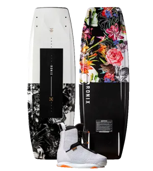 Ronix Quarter 'Til Midnight w/ Rise Women's Wakeboard Package | Sale!