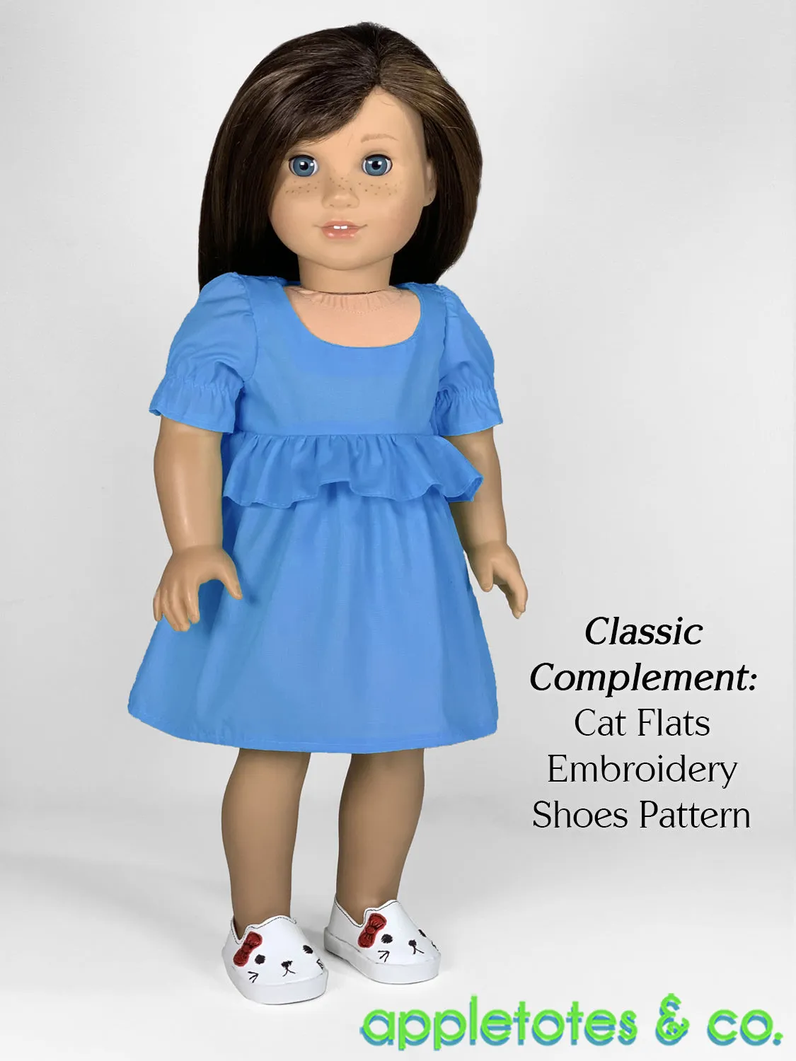 Samantha Top   Dress Combo 18 Inch Doll Sewing Pattern