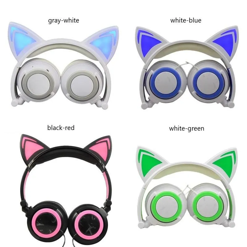 Sank Creative Cat Ear Shape Headphones