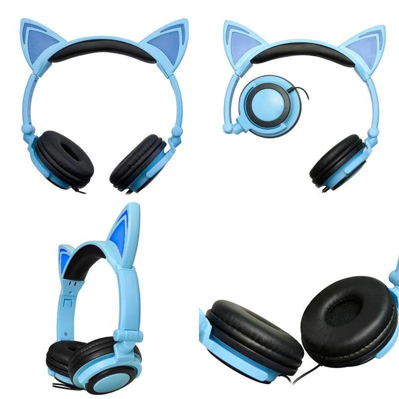 Sank Creative Cat Ear Shape Headphones