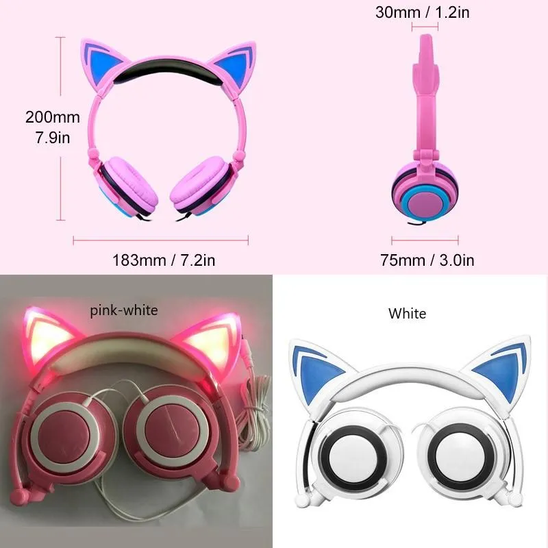 Sank Creative Cat Ear Shape Headphones