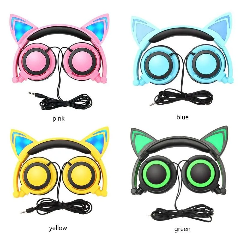 Sank Creative Cat Ear Shape Headphones