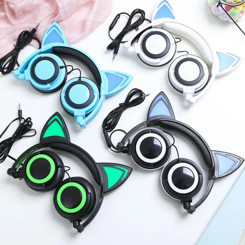 Sank Creative Cat Ear Shape Headphones