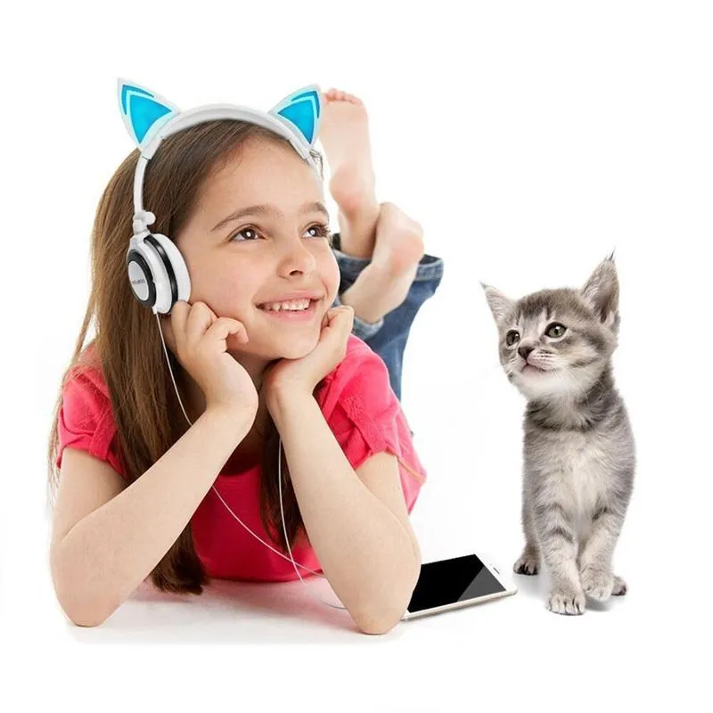 Sank Creative Cat Ear Shape Headphones