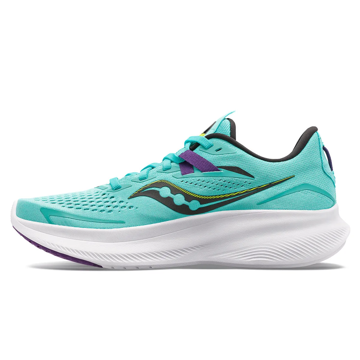 Saucony Ride 15 Womens | Cool Mint/acid