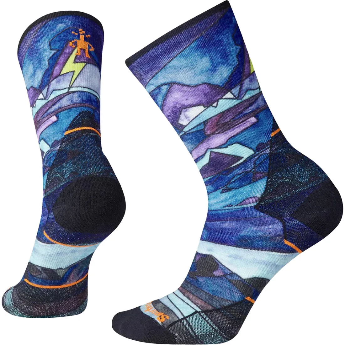 Smartwool Athlete Edition Run Print Crew Sock - Women's