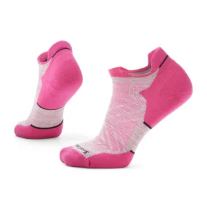 Smartwool Run Targeted Cushion Low Ankle Sock (Women) - Ash/Power Pink