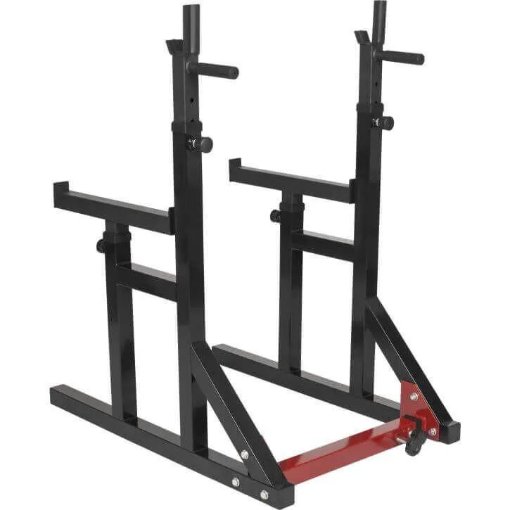 Squat Rack with 30KG Vinyl Weight Set