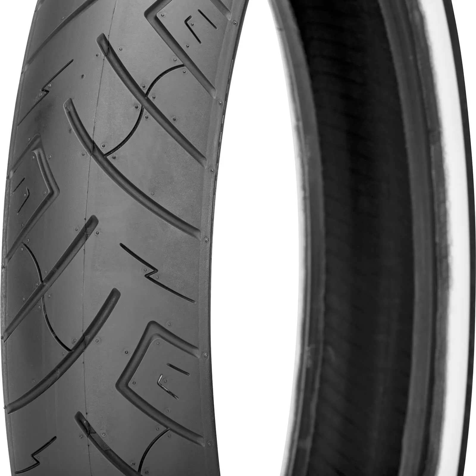 SR777 Whitewall Front Motorcycle Tire - 120/70-21